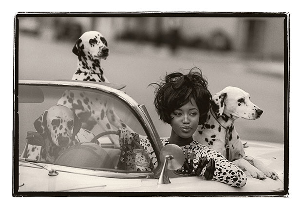 Peter Lindbergh: Naomi Campbell; hair, Julien D’Ys’ makeup, Stéphane Marais; USA, 1990
