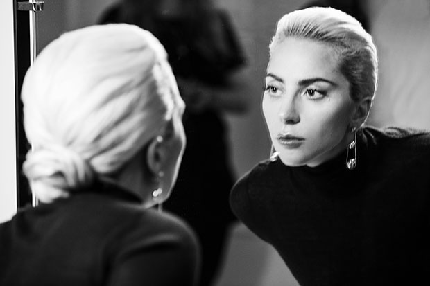 Lady Gaga in Tiffany & Co.'s new campaign. Art direction by Grace Coddington. Image by Hanna Besirevic.