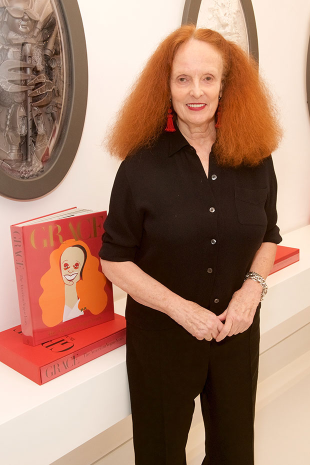 Grace Coddington at Paul Smith No.9 Albermarle Street