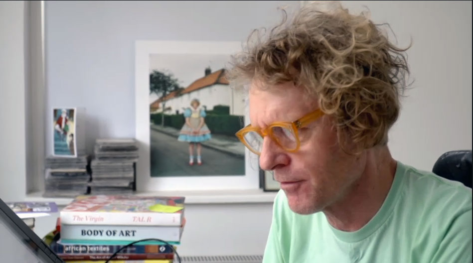 Grayson Perry on Channel 4 last night with our books Body of Art and Map
