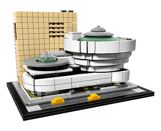 Lego's new Guggenheim set. Image courtesy of Lego.com