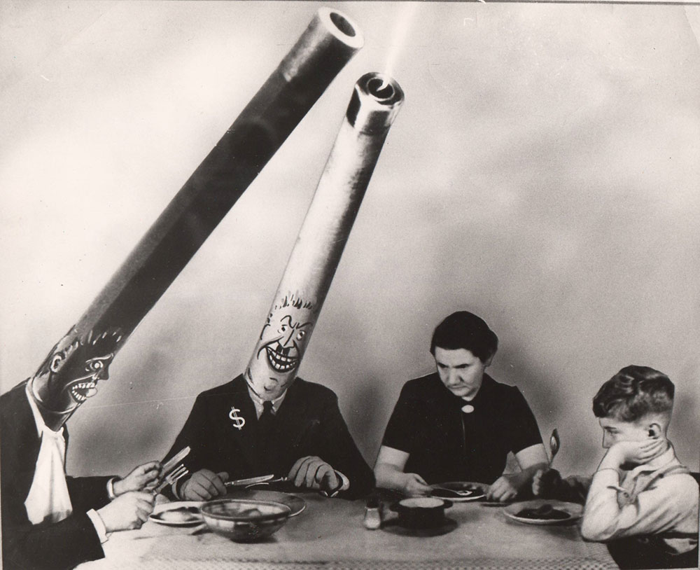 Dangerous Dining Companions (c. 1930s) by John Heartfield
