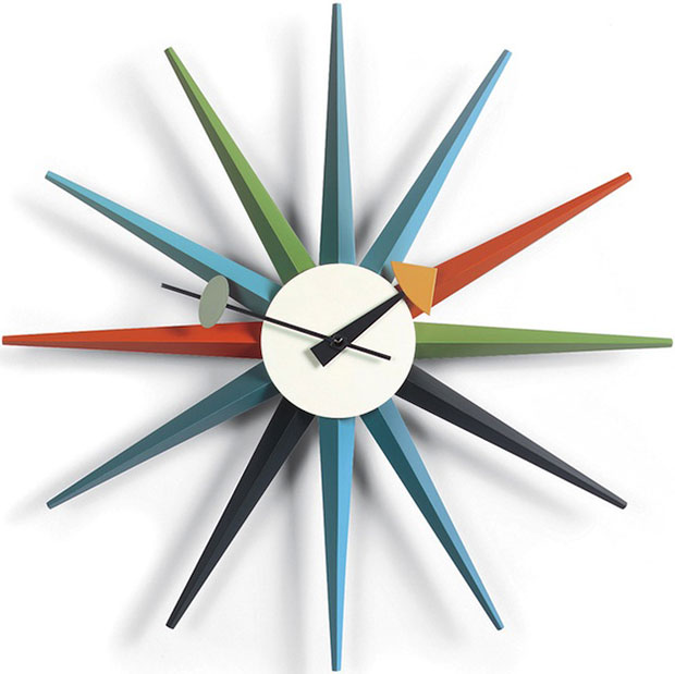 Harper's Sunburst Clock for George Nelson Associates