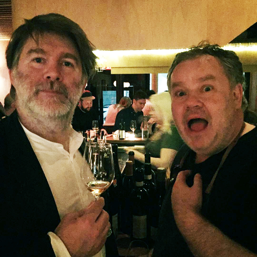 James Murphy (left) and Stephen Harris at The Four Horsemen