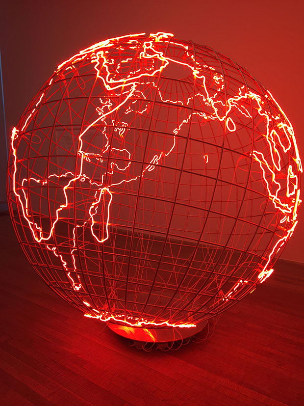 Hot Spot 2013 - Mona Hatoum at Tate Modern, photo Mat Smith