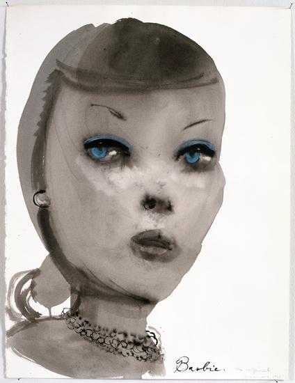 Marlene Dumas, Barbie, the Original (1997)