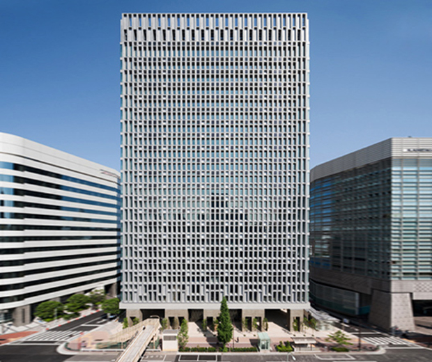 Shimuzu's new headquarters, in Chuo-ward, Tokyo