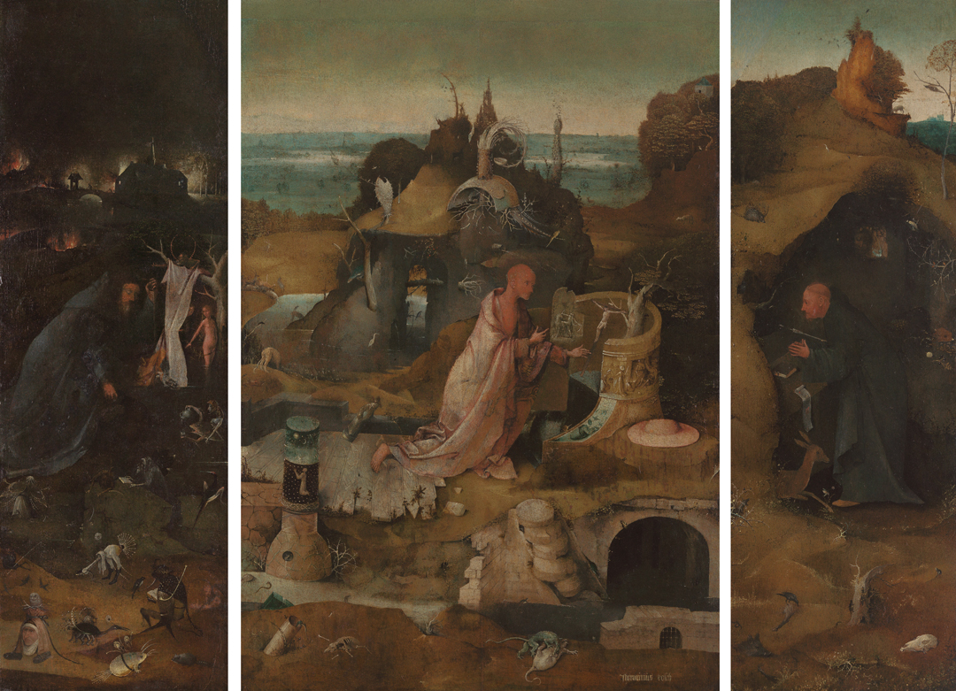 Triptych of the Hermit Saints - Hieronymus Bosch - Venezia Gallerie Dellaccademia