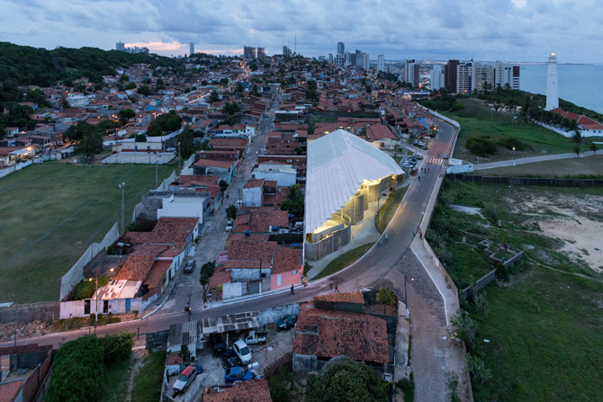 The Arena do Morro sports, cultural and social centre by Herzog & de Meuron