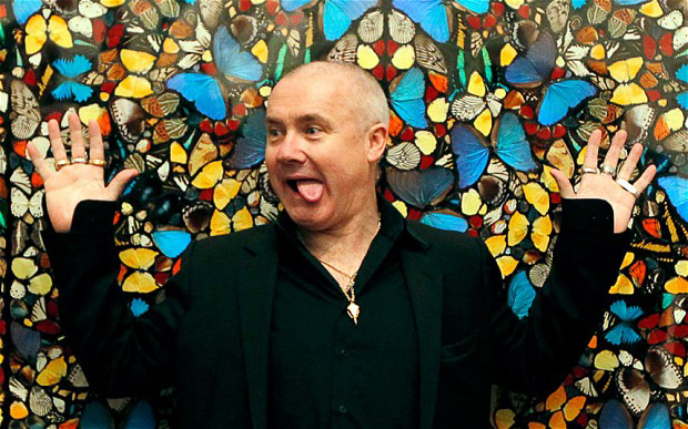 Damien Hirst at the Tate retrospective