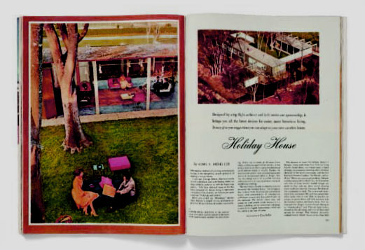 The Holiday House article from Holiday magazine
