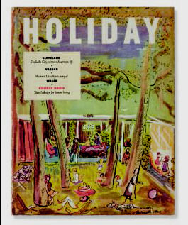 The Holiday House cover, from Holiday magazine