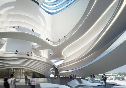 Changsha Meixi Lake International Culture & Arts Centre - Zaha Hadid Architects