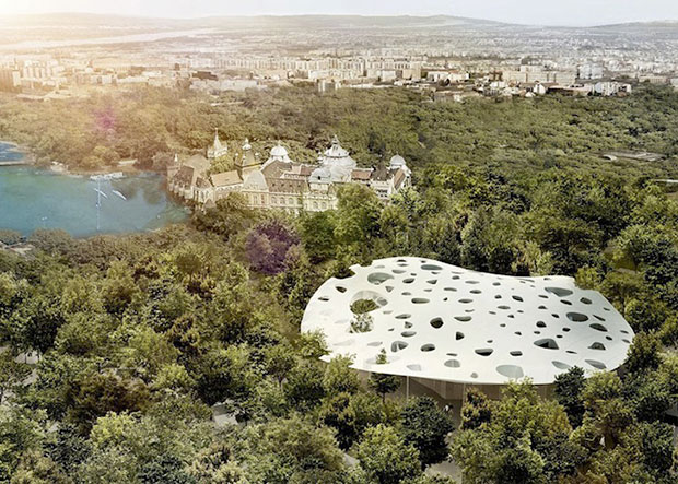 House of Hungarian Music - Sou Fujimoto