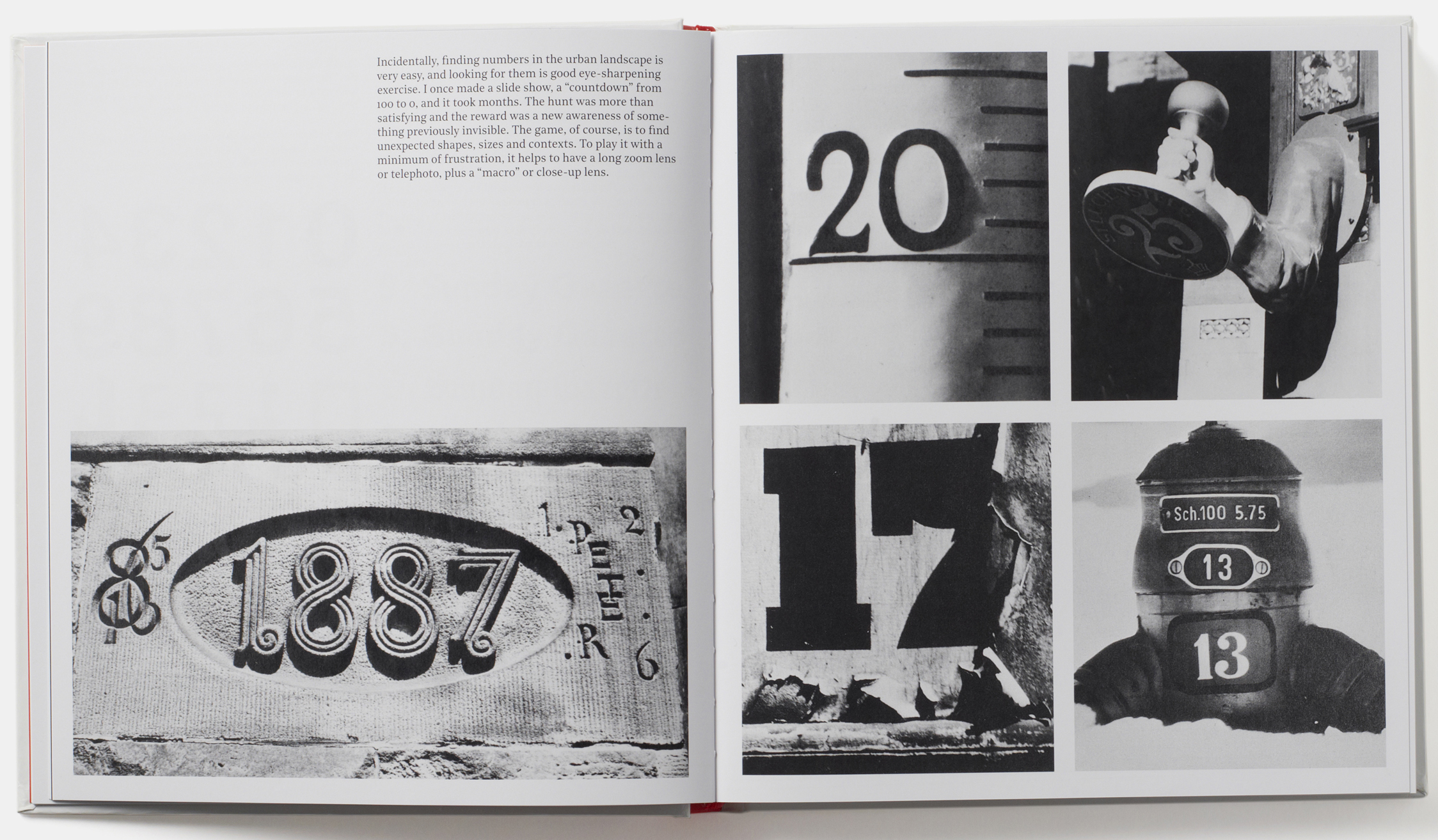 A spread from Michael Bierut's newly redesigned edition of George Nelson's book How to See