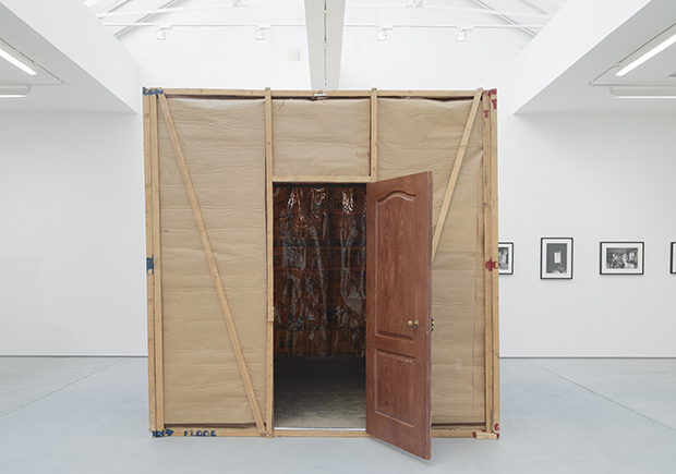 Sarah Lucas, Chuffing Away to Oblivion, 1996, installation view, Room, Sadie Coles HQ, London, 13 January – 18 February 2017 Copyright the artist, courtesy Sadie Coles HQ, London