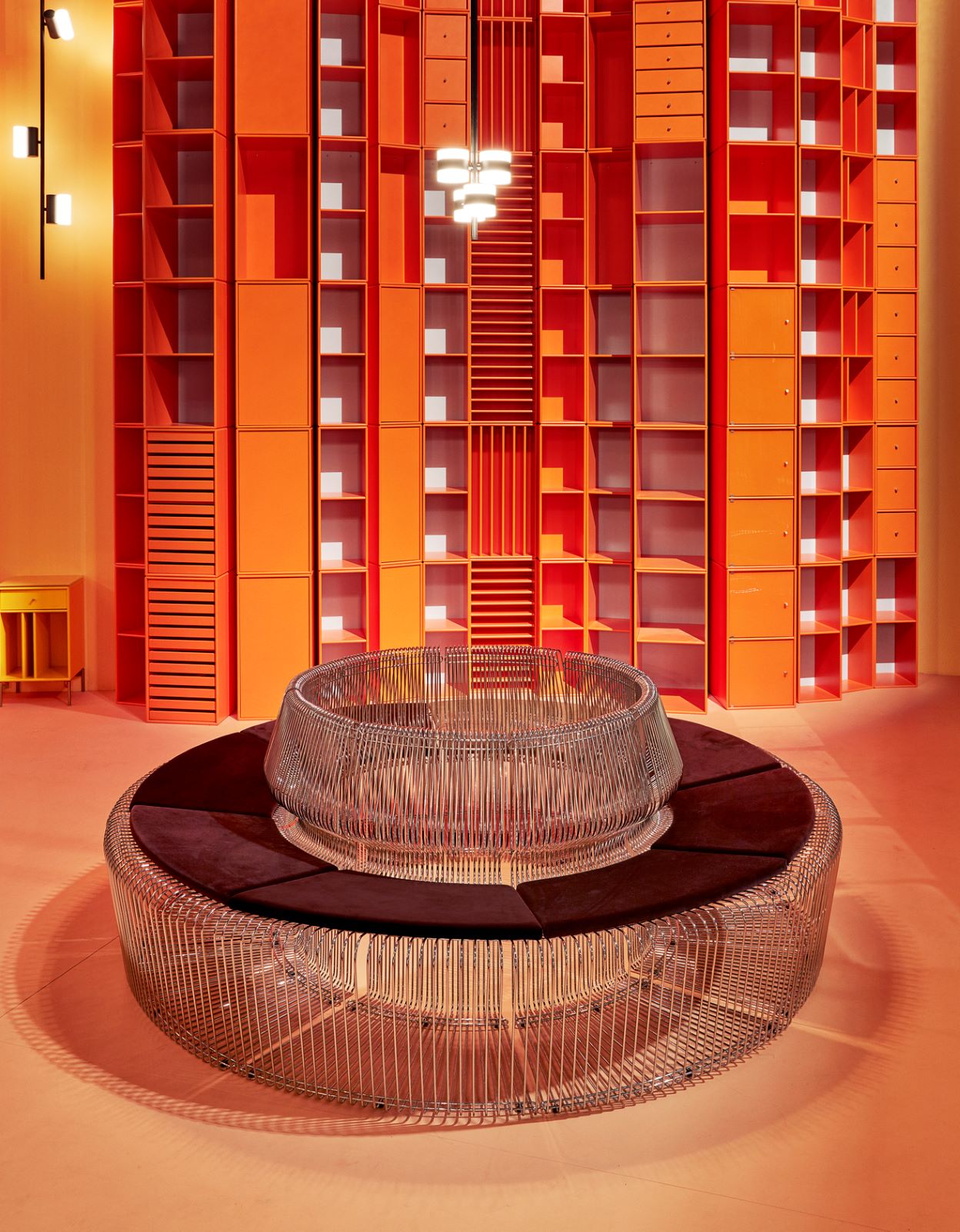 Dries Van Noten works Verner Panton into his new collection