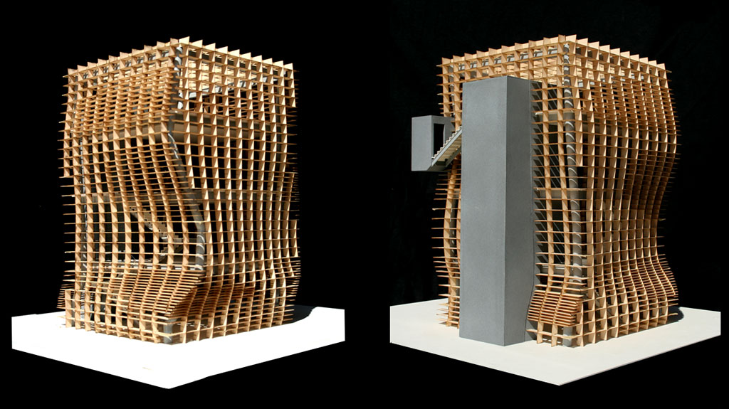 See Eric Owen Moss's Waffle and Cactus Tower