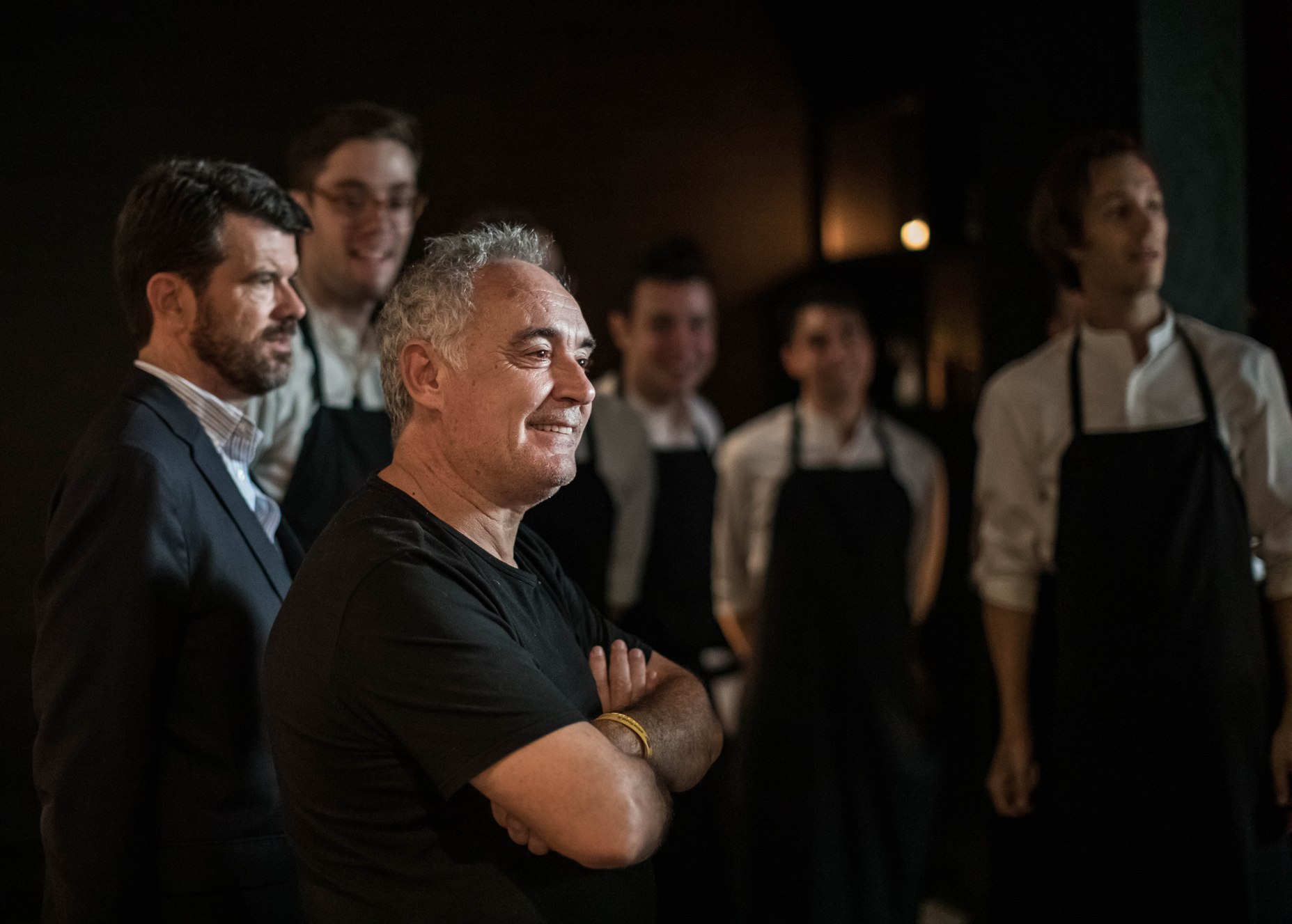 The Ferran Adrià dinner at Aska - photo Hugo Garcia