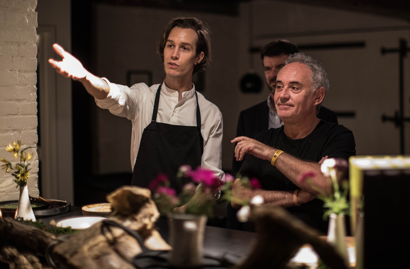 The Ferran Adrià dinner at Aska - photo Hugo Garcia