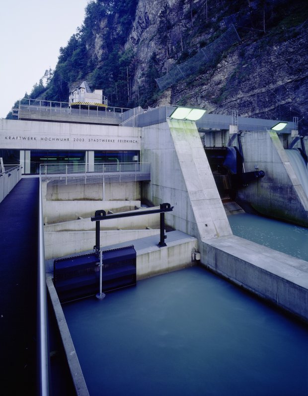 Hochwuhr hydroelectric power plant - ARTEC Architekten 