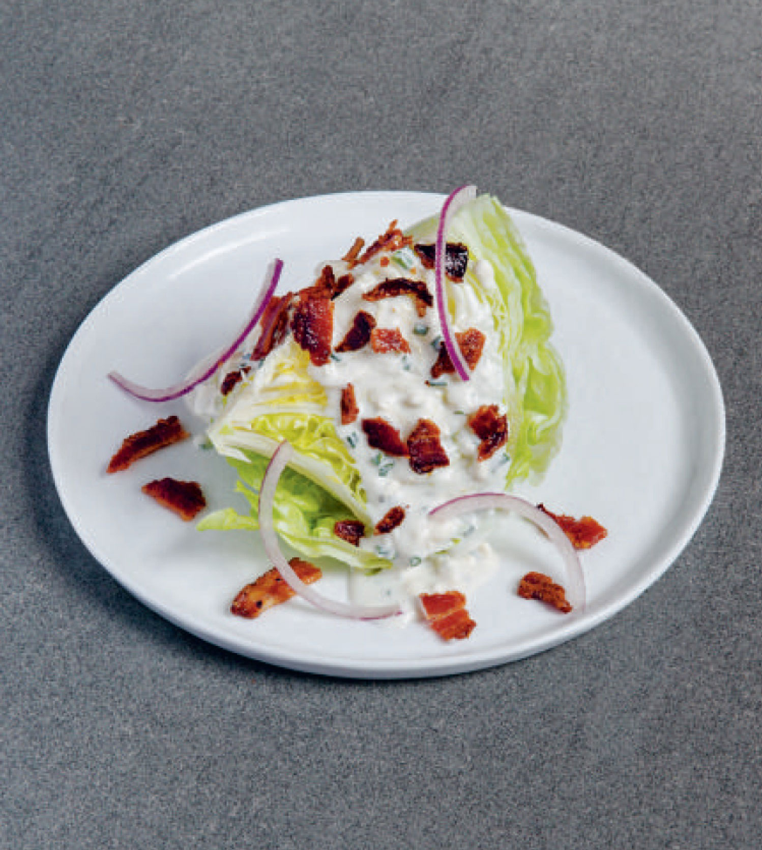 Iceberg Wedge Salad with Blue Cheese Dressing - from America the Cookbook