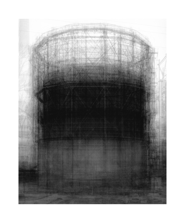 Homage to Bernd Becher 2007 - Idris Khan from Shooting Space