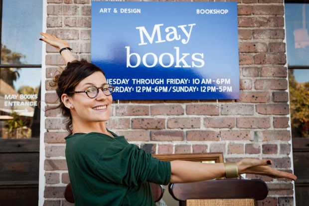 Émilie Lamy of May Books, New Orleans. Photograph by Claire Bangser