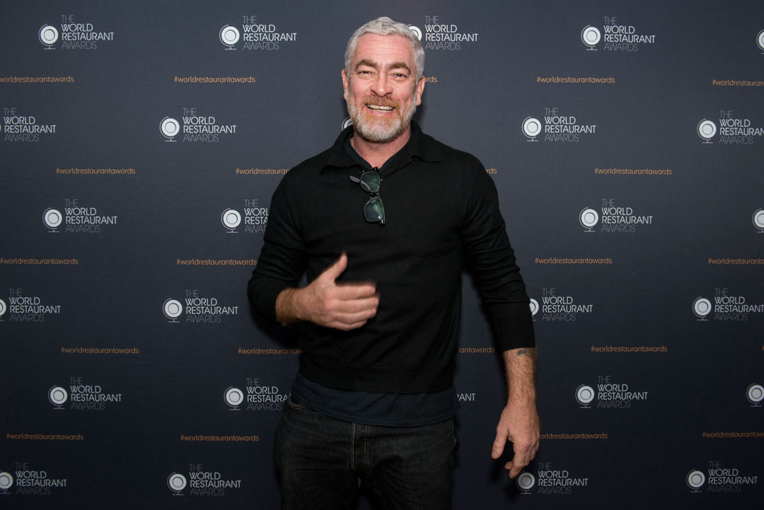 Alex Atala at yesterday's launch