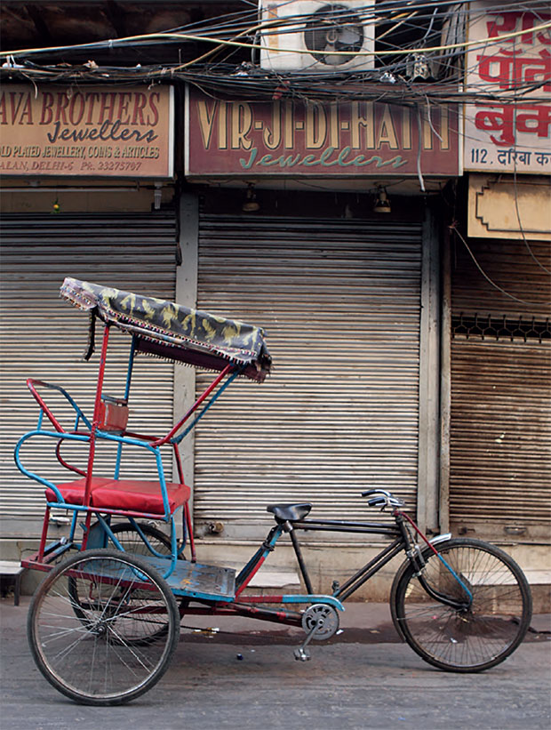 Cycle rickshaw - from Sar: The Essence of Indian Design