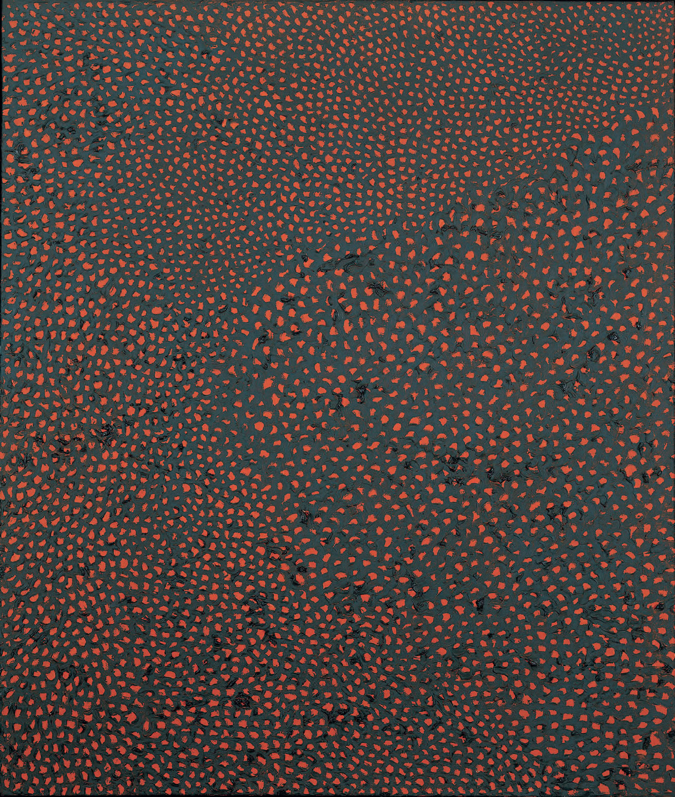 No F.C.H. (1960) by Yayoi Kusama