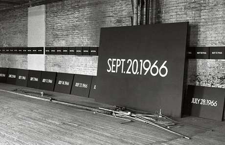 On Kawara's 13th Street Studio, New York (1966)