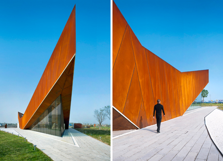 Ministry of Design, Vanke Triple V Gallery, Don Jian Bay, China