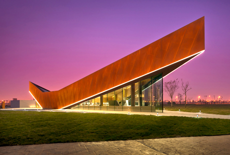 Ministry of Design, Vanke Triple V Gallery, Don Jian Bay, China