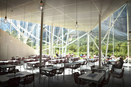 Reiulf Ramstad Arkitekter, <em>Trollwall Restaurant and Service Centre</em> (2011)