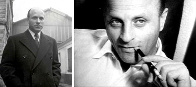 Marcel Bich (left) and László Bíró (right)