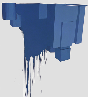 Wilhelm Sasnal, Untitled (Church) (2001)