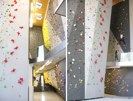 Park Associati, Salewa Headquarters climbing wall, Bolzano