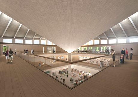 After: What the new Design Museum will look like when it is completed in 2014