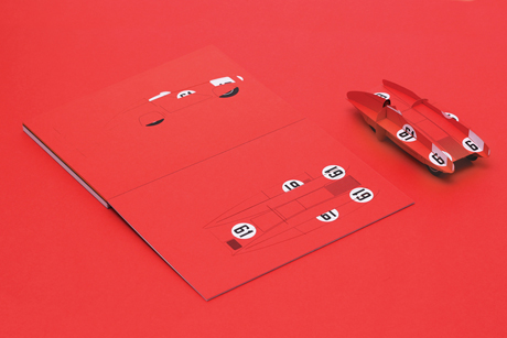 One of Mollino's passions represented in laser-cut paper by OKOLO