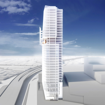 Richard Meier & Partners, Mitikah tower, Mexico City