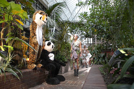 LuckyPDF, The Conservatory, Barbican Centre, London (2011) featuring Philip Li, Germination and Eddie Peake, Paws