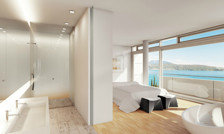 Richard Meier & Partners, Villa Cardone, Lake Garda