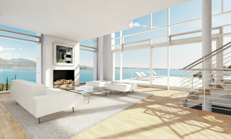Richard Meier & Partners, Villa Cardone, Lake Garda