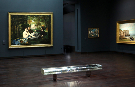Tokujin Yoshioka, Water Block (2011), Musée d'Orsay, Paris