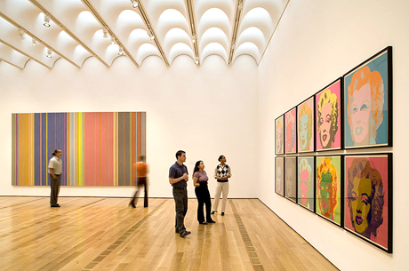 Atlanta's High Museum of Art, designed by Richard Meier and Renzo Piano
