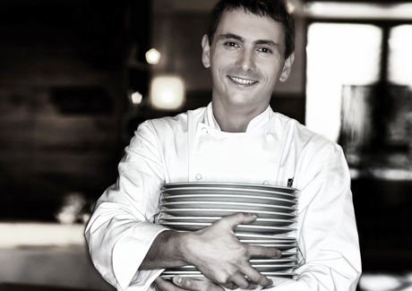 Portrait of Andoni Luis Aduriz of Mugaritz by José Luis López de Zubiria