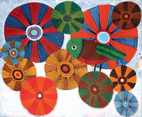 Antonio Ballester Moreno, Pájaro (Bird) (2010), Acrylic on canvas, 162 x 195 cm