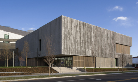 Exterior view of Clyfford Still Museum, Denver, Colorado, USA