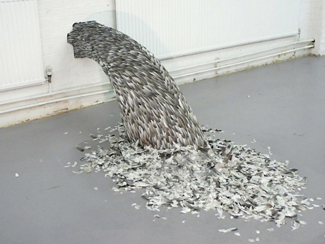 Kate MccGwire, 'Heave' (2008)